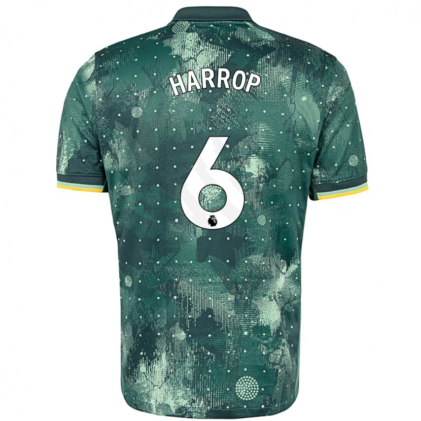 Danxen Men Kerys Harrop #6 Mint Green Third Jersey 2024/25 T-Shirt