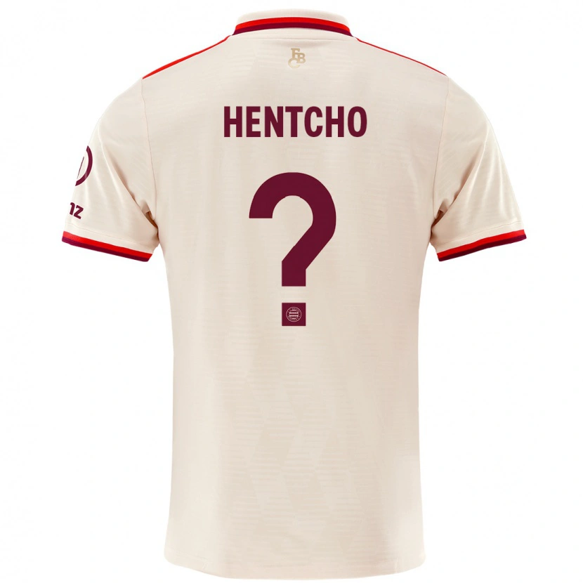 Danxen Men Aristide Hentcho #0 Linen Third Jersey 2024/25 T-Shirt