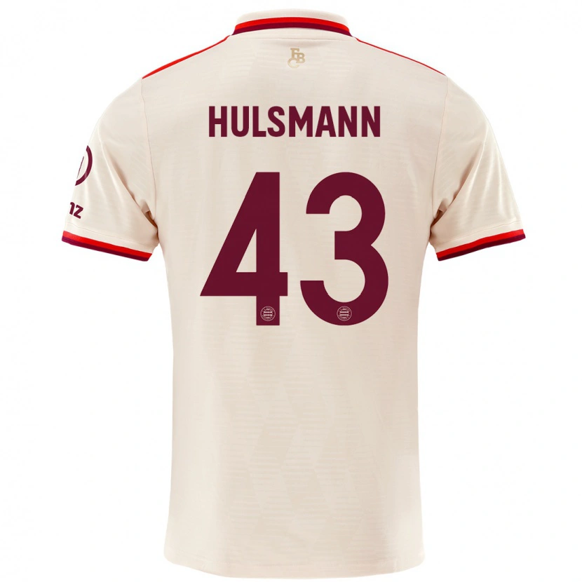 Danxen Men Tom Hülsmann #43 Linen Third Jersey 2024/25 T-Shirt