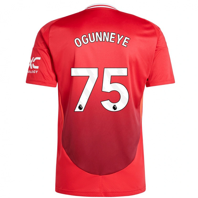 Danxen Women Habeeb Ogunneye #75 Bright Red Home Jersey 2024/25 T-Shirt