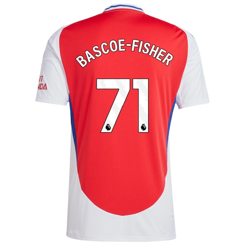 Danxen Women Jakai Bascoe-Fisher #71 Red White Home Jersey 2024/25 T-Shirt
