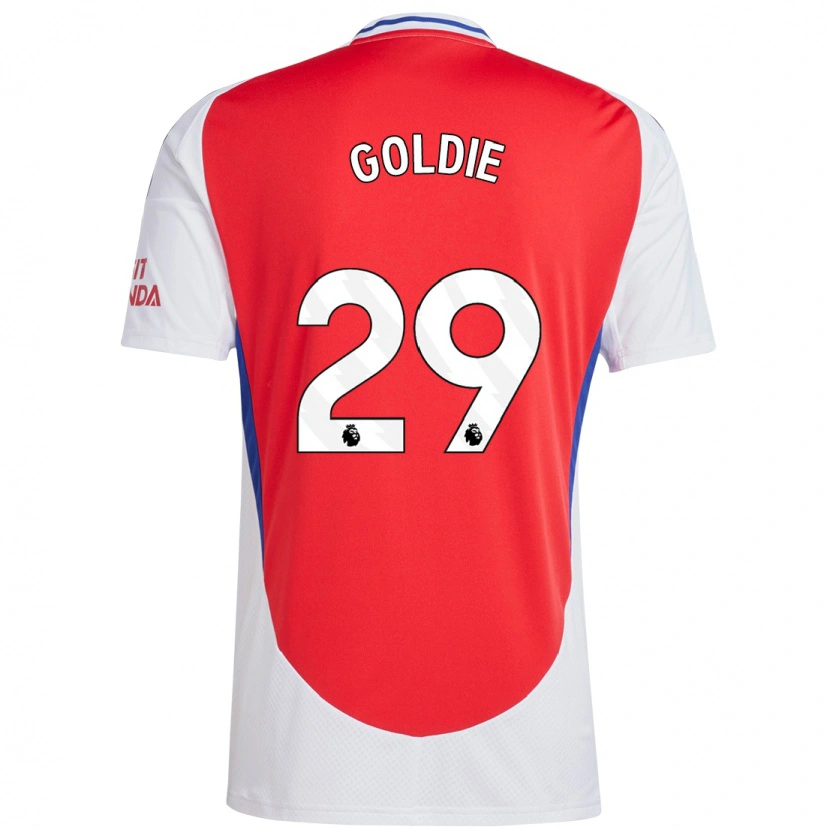 Danxen Women Teyah Goldie #29 Red White Home Jersey 2024/25 T-Shirt