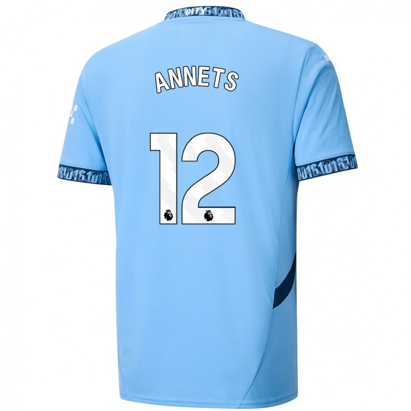 Danxen Women Eve Annets #12 Navy Blue Home Jersey 2024/25 T-Shirt