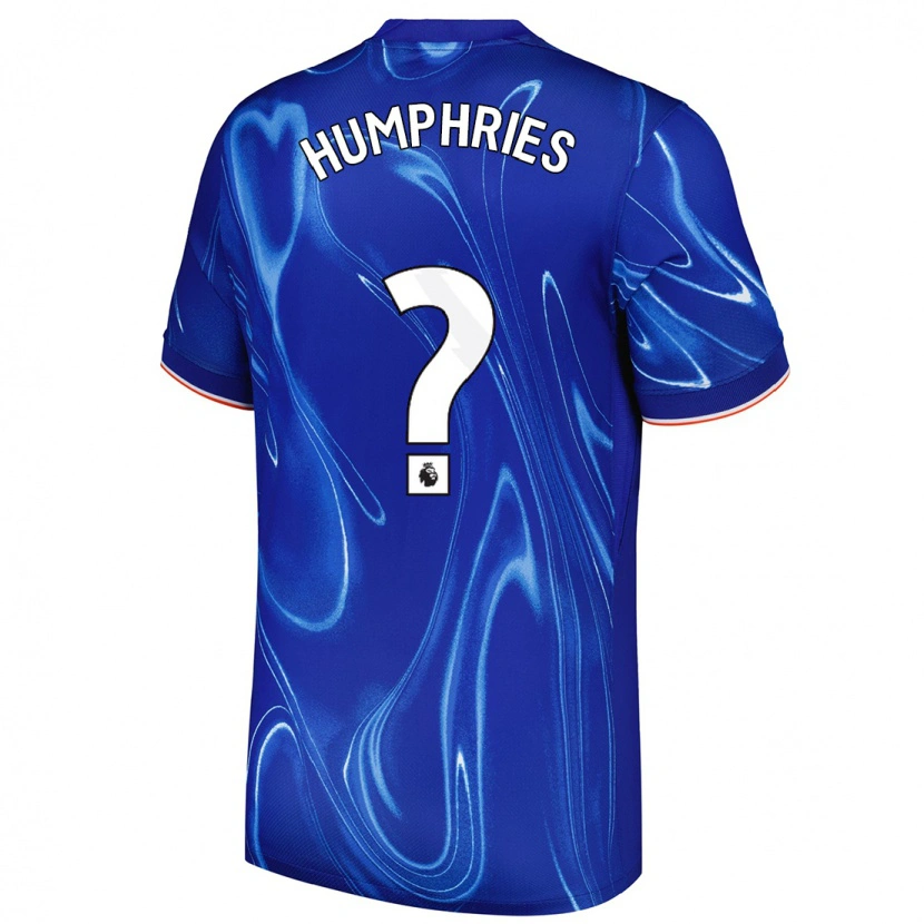 Danxen Women Greta Humphries #0 Blue White Home Jersey 2024/25 T-Shirt