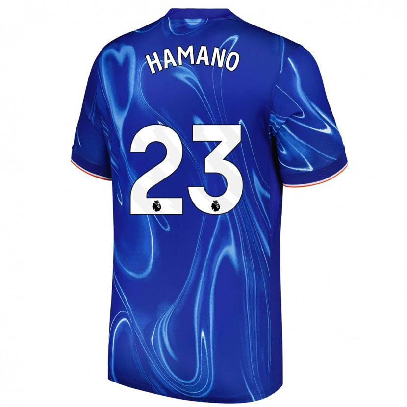 Danxen Women Maika Hamano #23 Blue White Home Jersey 2024/25 T-Shirt