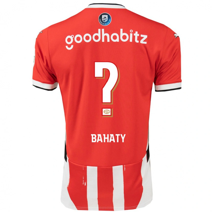 Danxen Women Manuel Bahaty #0 Red White Home Jersey 2024/25 T-Shirt