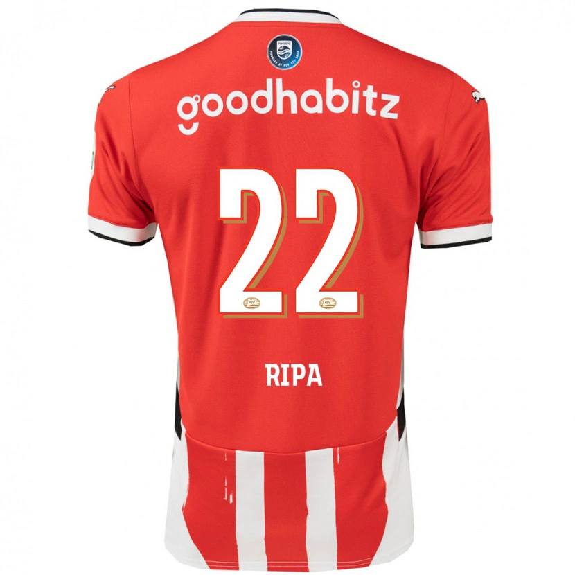 Danxen Women Chimera Ripa #22 Red White Home Jersey 2024/25 T-Shirt