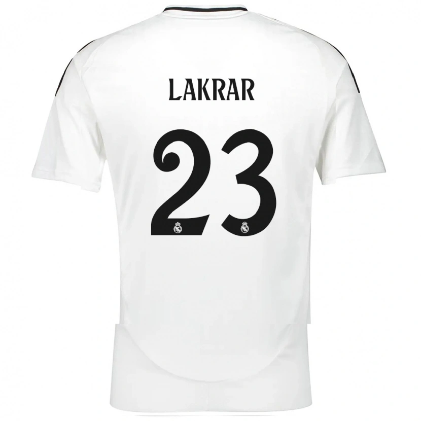 Danxen Women Maëlle Lakrar #23 White Home Jersey 2024/25 T-Shirt
