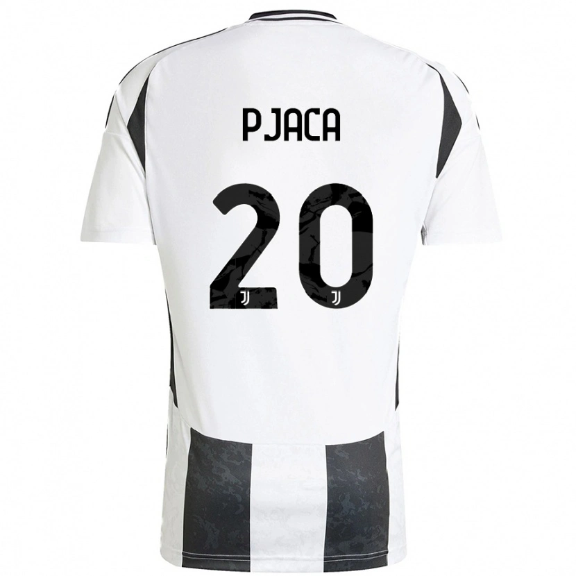 Danxen Women Marko Pjaca #20 White Black Home Jersey 2024/25 T-Shirt