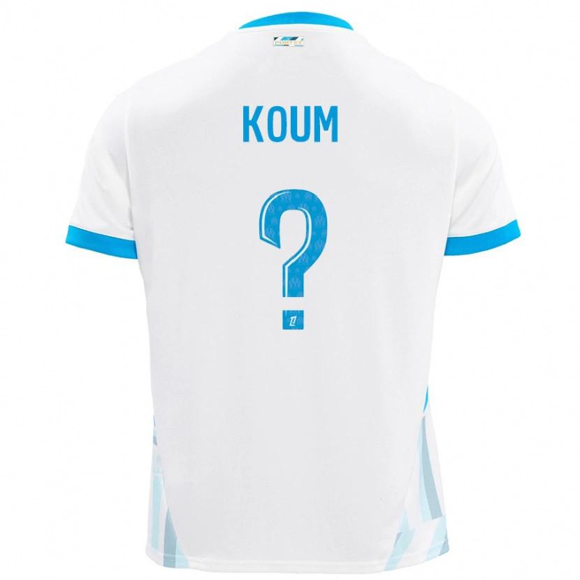 Danxen Women Alexi Koum #0 White Sky Blue Home Jersey 2024/25 T-Shirt