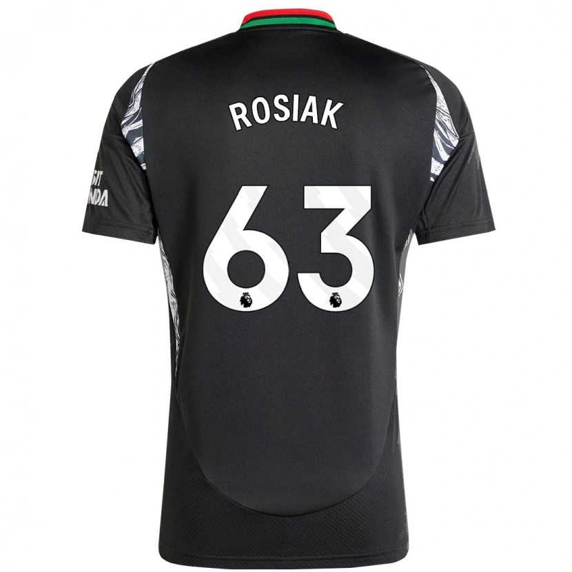 Danxen Women Michal Rosiak #63 Black Away Jersey 2024/25 T-Shirt