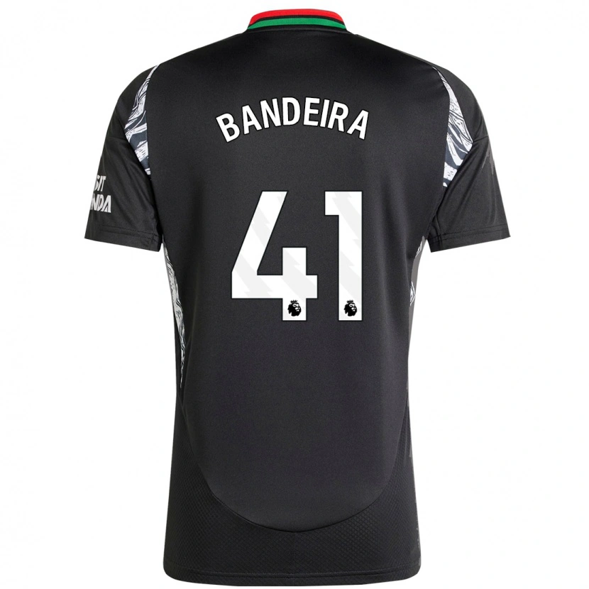 Danxen Women Mauro Bandeira #41 Black Away Jersey 2024/25 T-Shirt