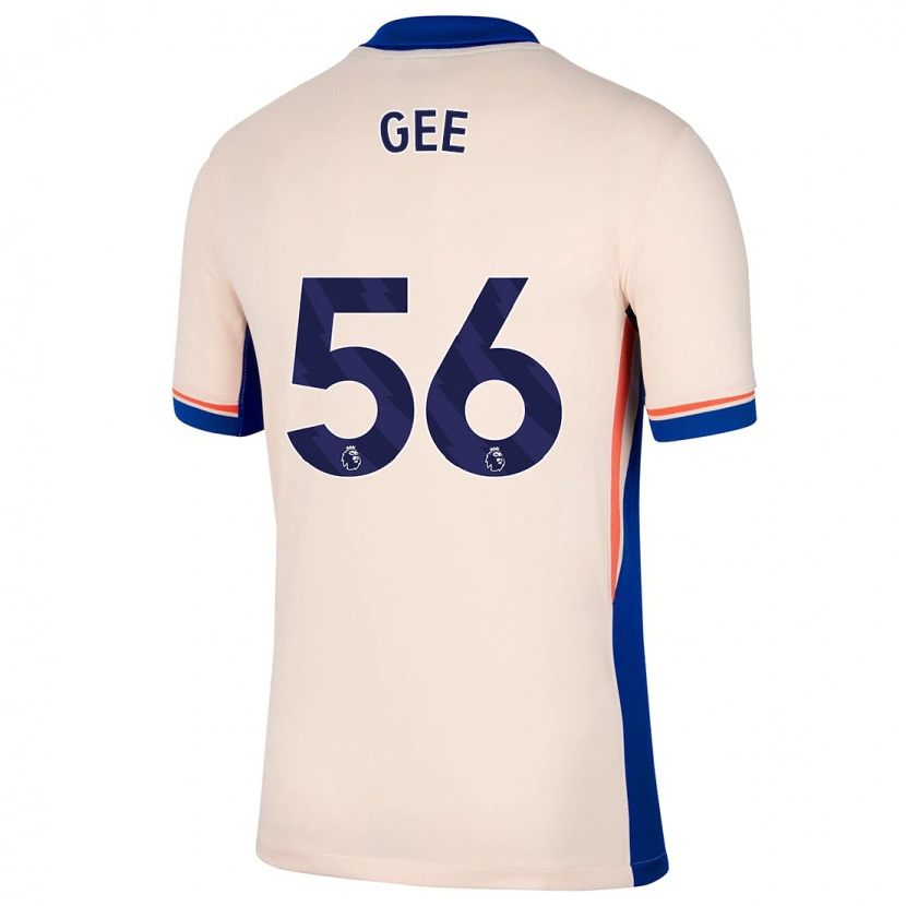 Danxen Women Billy Gee #56 Light Beige Away Jersey 2024/25 T-Shirt