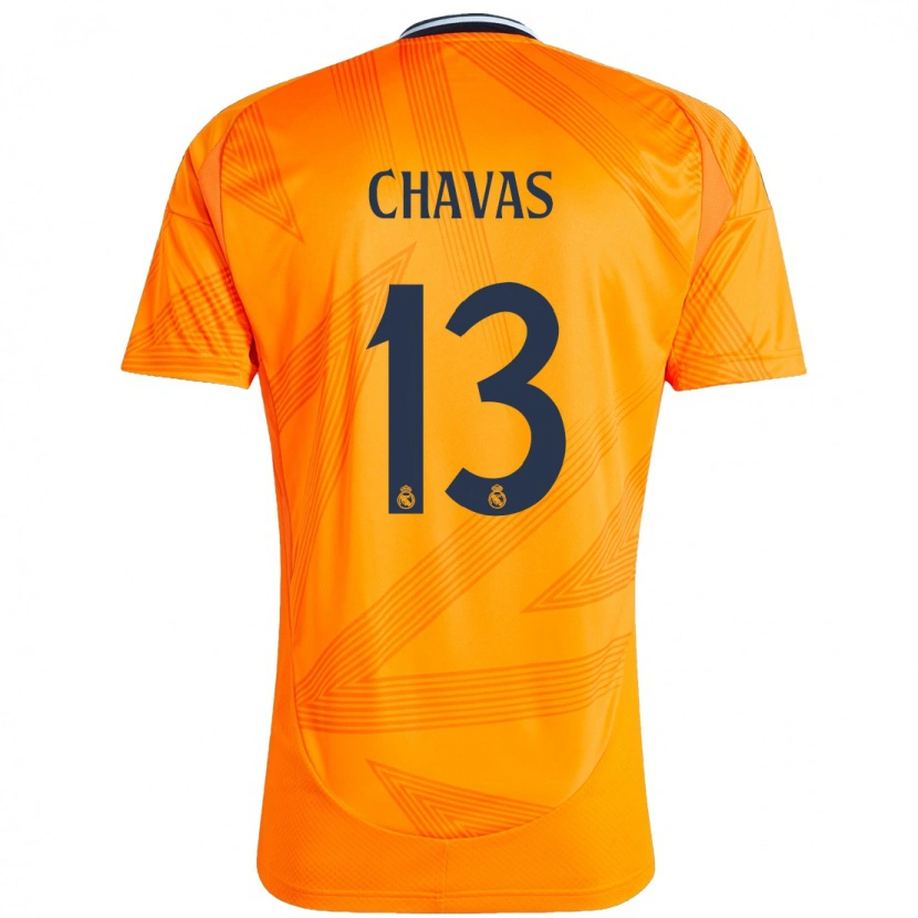 Danxen Women Mylène Chavas #13 Orange Away Jersey 2024/25 T-Shirt