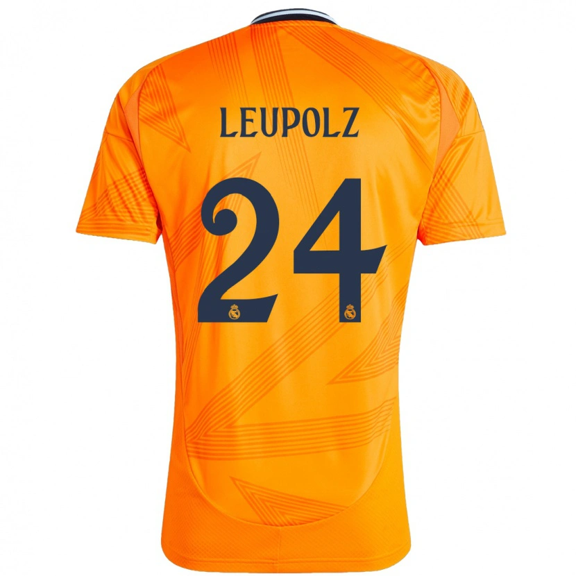 Danxen Women Melanie Leupolz #24 Orange Away Jersey 2024/25 T-Shirt