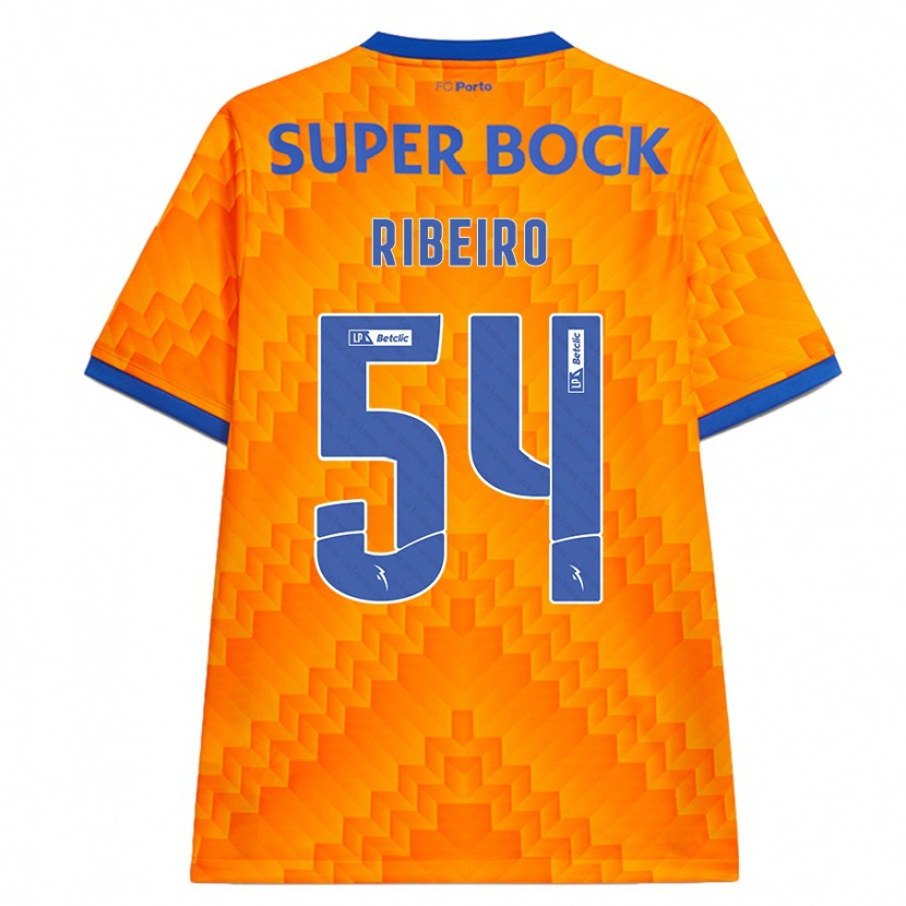 Danxen Women António Ribeiro #54 Orange Away Jersey 2024/25 T-Shirt