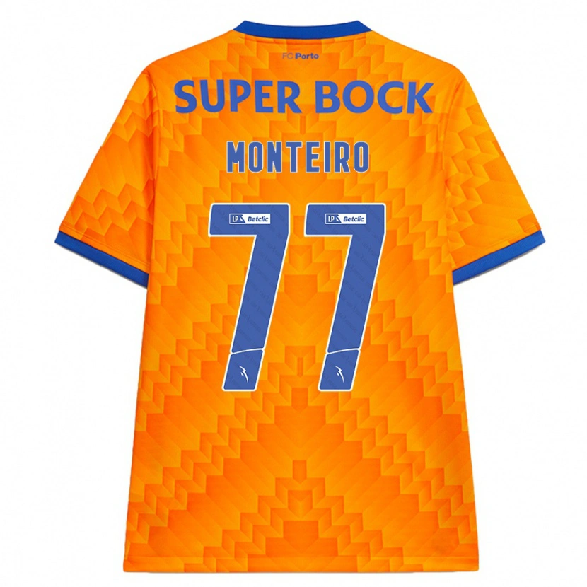 Danxen Women Rui Monteiro #77 Orange Away Jersey 2024/25 T-Shirt