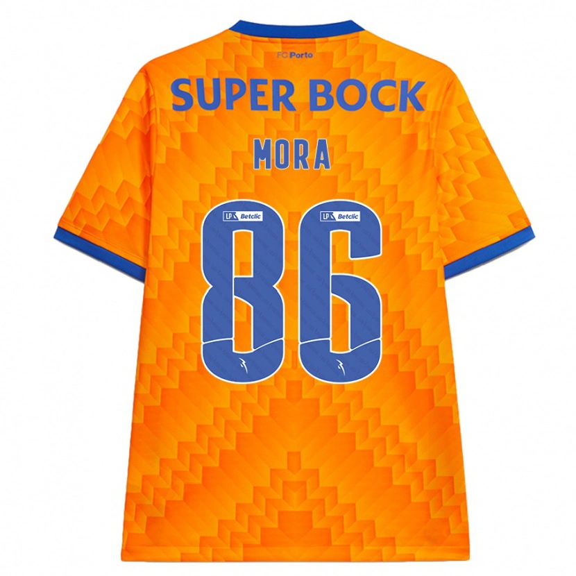 Danxen Women Rodrigo Mora #86 Orange Away Jersey 2024/25 T-Shirt