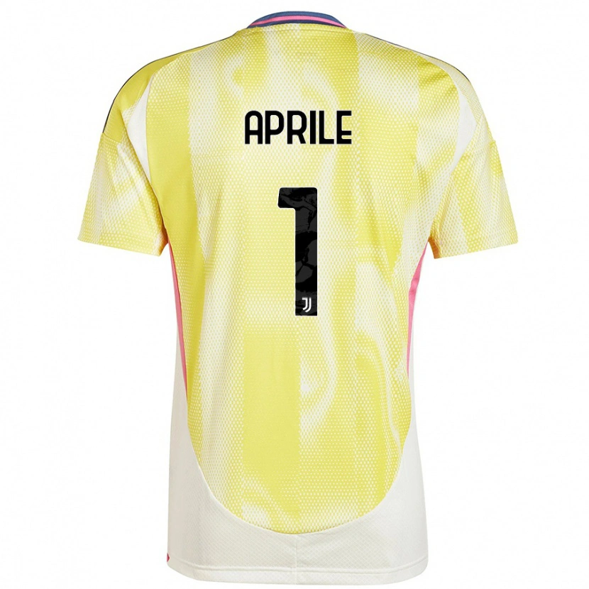 Danxen Women Roberta Aprile #1 Solar Yellow Away Jersey 2024/25 T-Shirt
