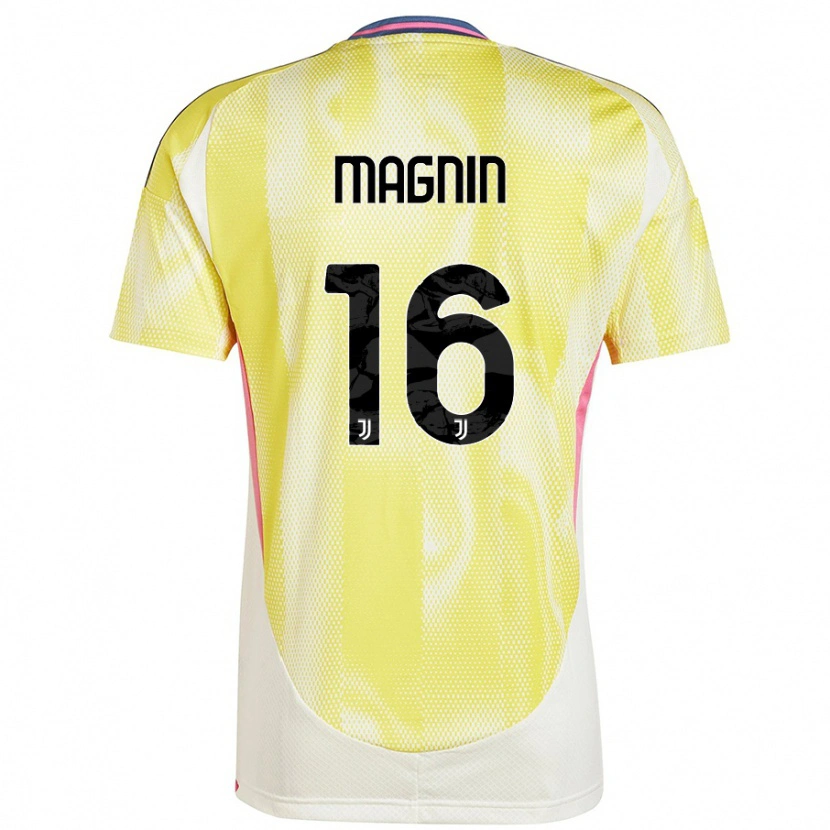 Danxen Women Pauline Peyraud-Magnin #16 Solar Yellow Away Jersey 2024/25 T-Shirt