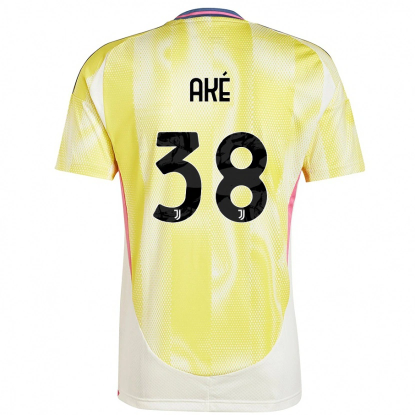 Danxen Women Marley Ake #38 Solar Yellow Away Jersey 2024/25 T-Shirt