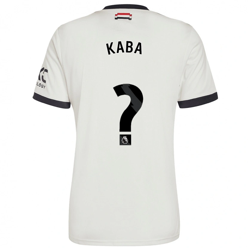 Danxen Women Sekou Kaba #0 Off White Third Jersey 2024/25 T-Shirt