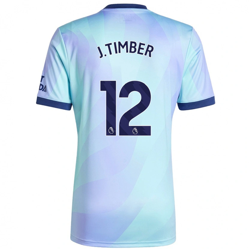 Danxen Women Jurrien Timber #12 Aqua Third Jersey 2024/25 T-Shirt