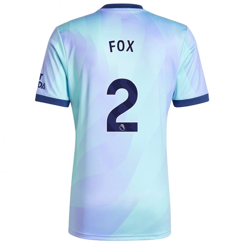 Danxen Women Emily Fox #2 Aqua Third Jersey 2024/25 T-Shirt