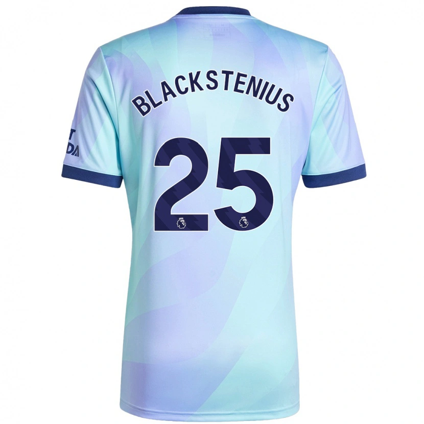Danxen Women Stina Blackstenius #25 Aqua Third Jersey 2024/25 T-Shirt