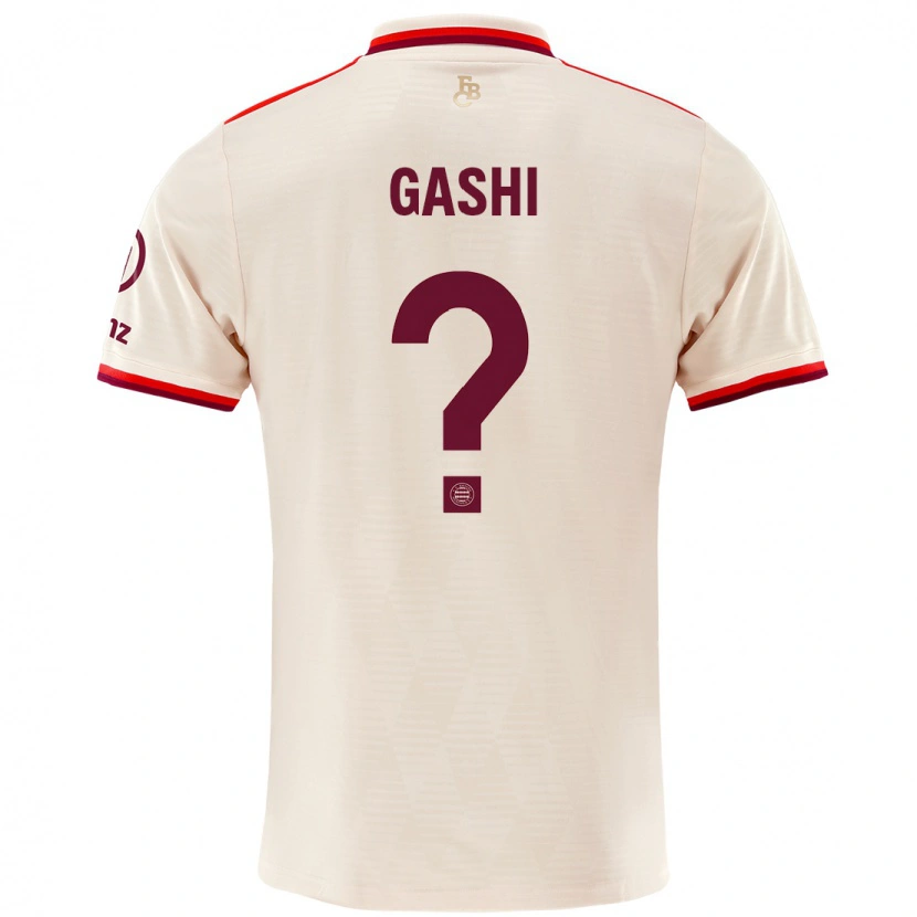 Danxen Women Yll Gashi #0 Linen Third Jersey 2024/25 T-Shirt