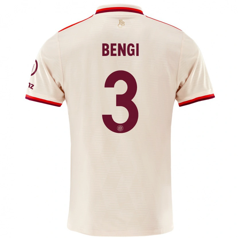 Danxen Women Kaan Bengi #3 Linen Third Jersey 2024/25 T-Shirt