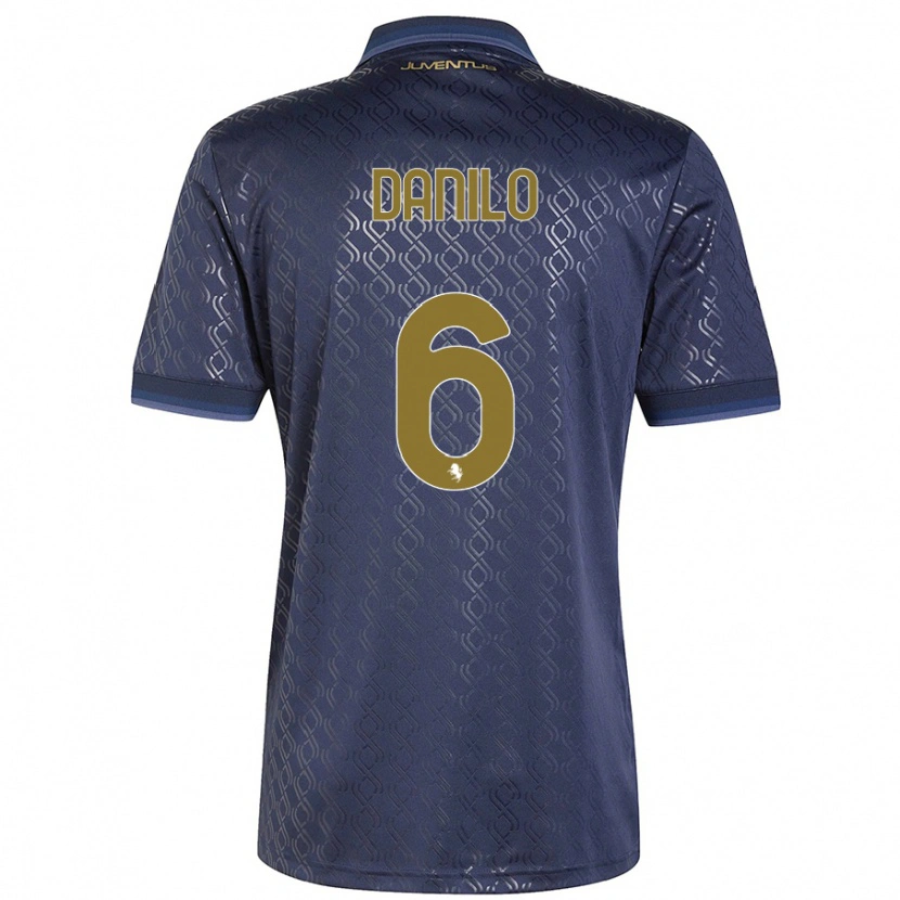 Danxen Women Danilo #6 Navy Blue Third Jersey 2024/25 T-Shirt