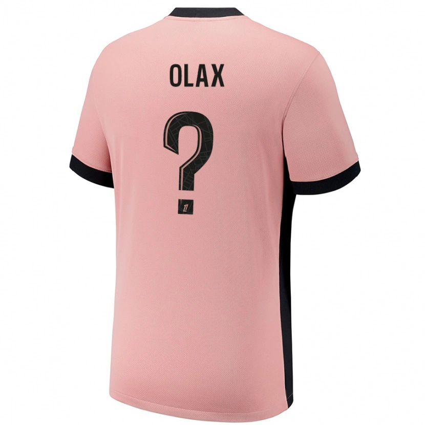 Danxen Women Djamy Olax #0 Rust Pink Third Jersey 2024/25 T-Shirt