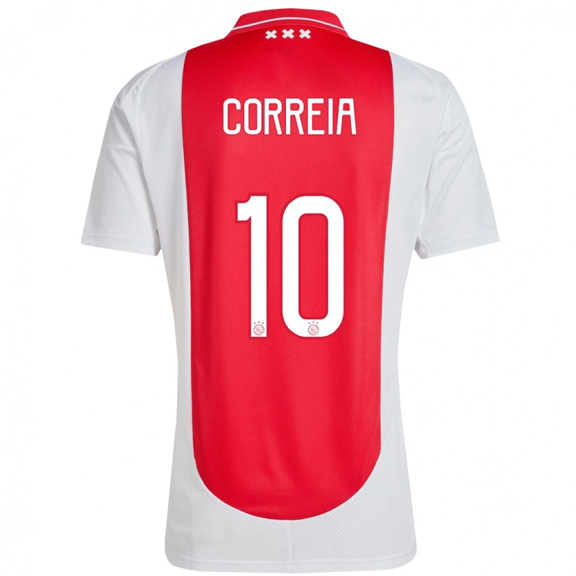 Danxen Kid Tim Correia #10 Red White Home Jersey 2024/25 T-Shirt