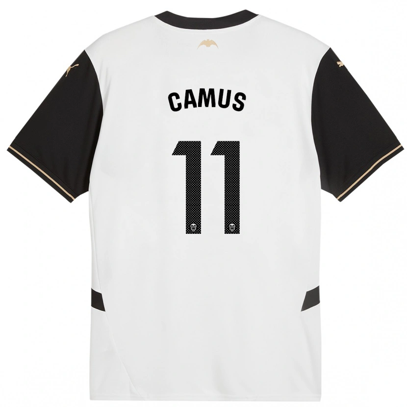 Danxen Kid Marco Camus #11 White Black Home Jersey 2024/25 T-Shirt