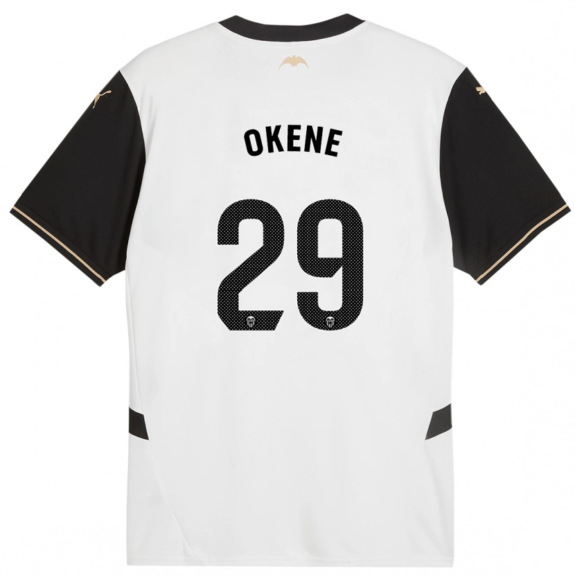 Danxen Kid Andrea Okene #29 White Black Home Jersey 2024/25 T-Shirt