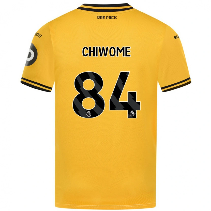 Danxen Kid Leon Chiwome #84 Yellow Home Jersey 2024/25 T-Shirt