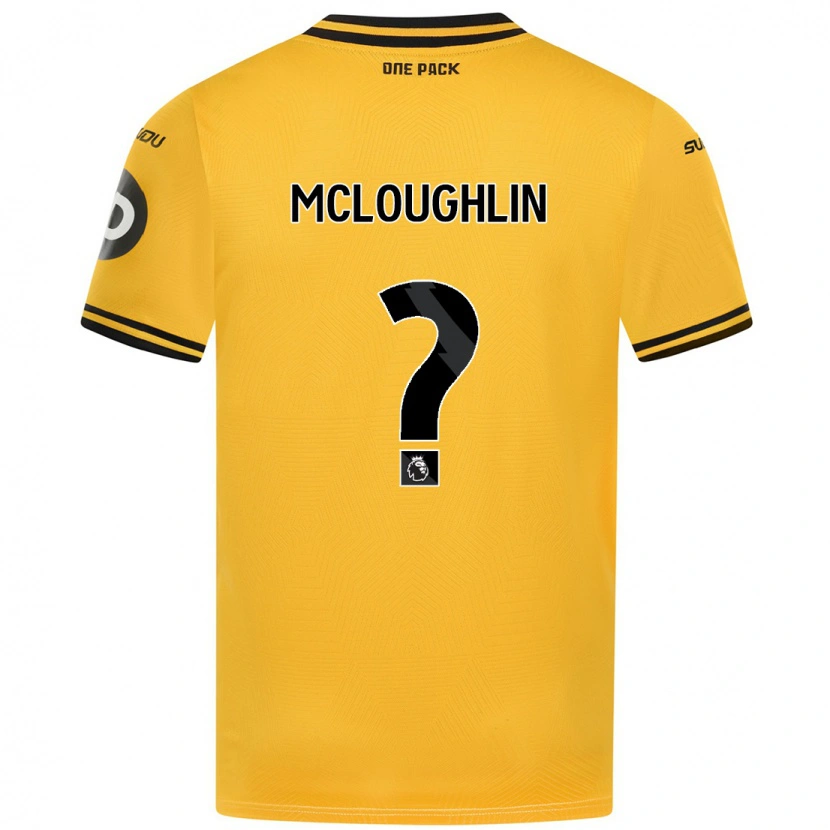 Danxen Kid Lee Mcloughlin #0 Yellow Home Jersey 2024/25 T-Shirt