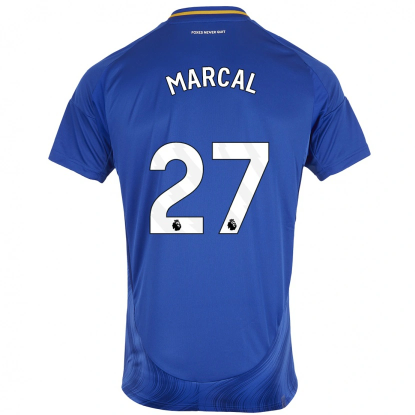 Danxen Kid Wanya Marçal #27 Blue White Home Jersey 2024/25 T-Shirt