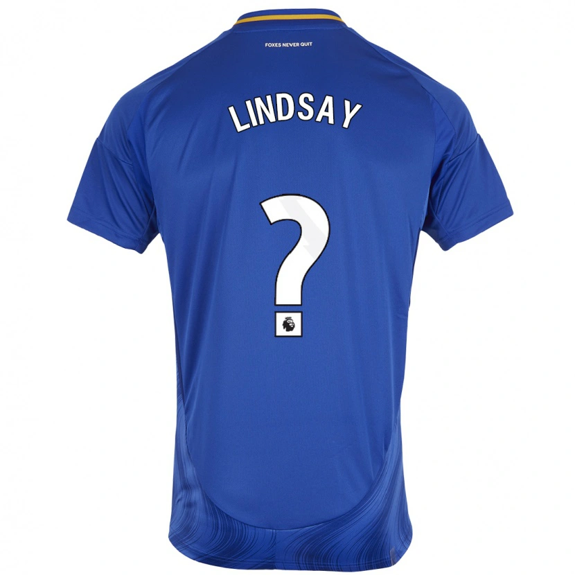 Danxen Kid Jahmari Lindsay #0 Blue White Home Jersey 2024/25 T-Shirt