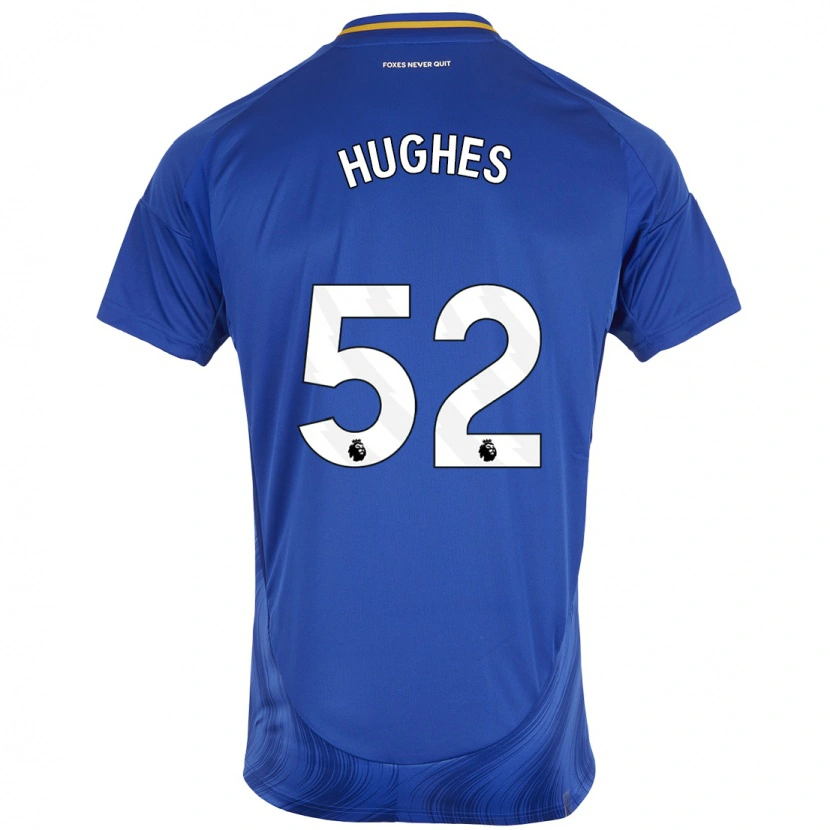 Danxen Kid Iestyn Hughes #52 Blue White Home Jersey 2024/25 T-Shirt