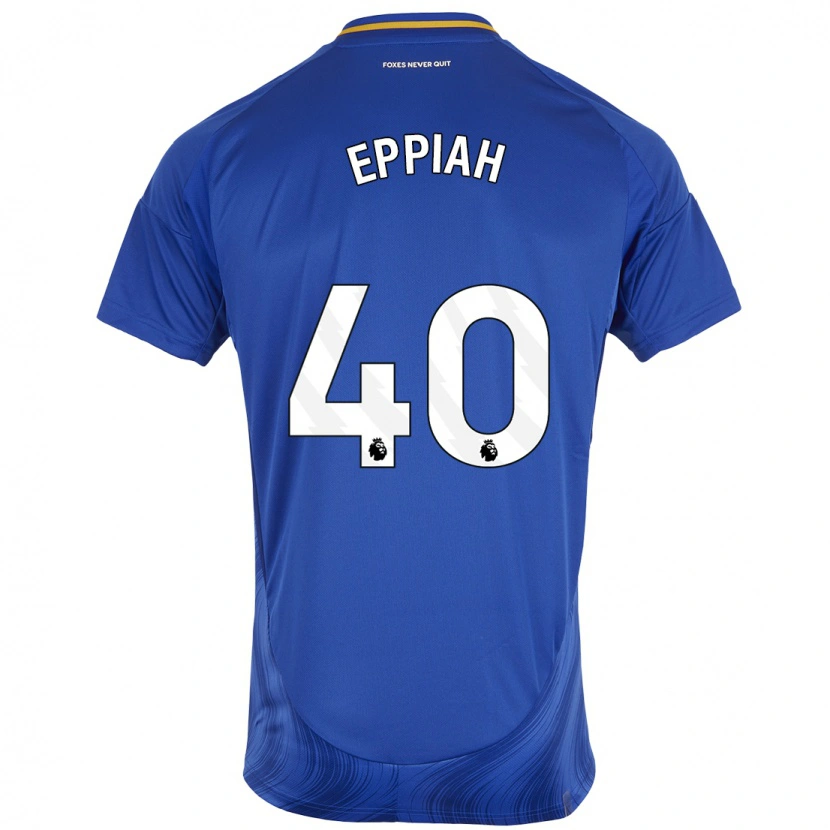 Danxen Kid Josh Eppiah #40 Blue White Home Jersey 2024/25 T-Shirt