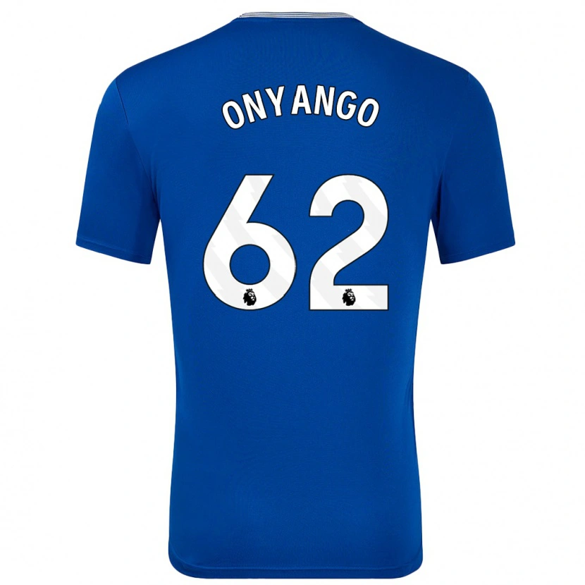Danxen Kid Tyler Onyango #62 Blue With Home Jersey 2024/25 T-Shirt