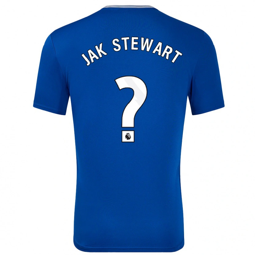 Danxen Kid Jak Stewart #0 Blue With Home Jersey 2024/25 T-Shirt