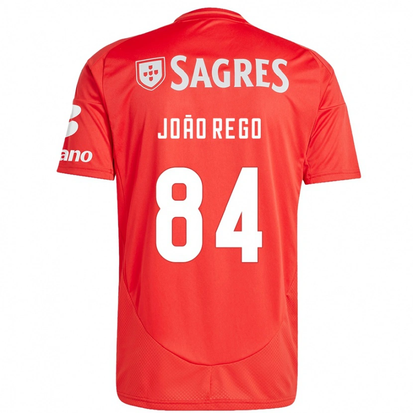 Danxen Kid João Rêgo #84 Red White Home Jersey 2024/25 T-Shirt