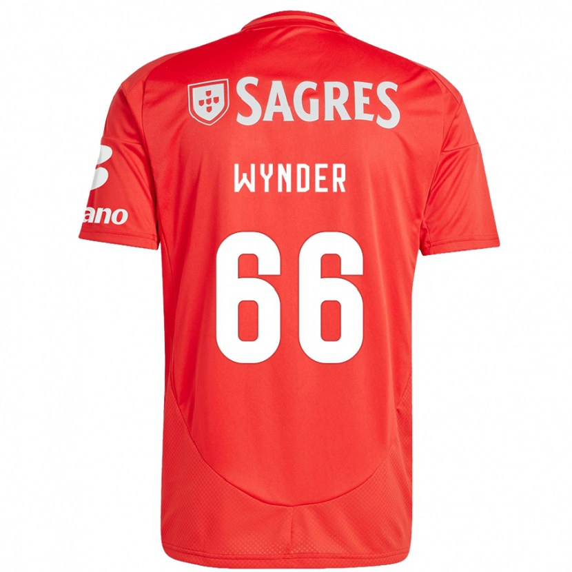 Danxen Kid Joshua Wynder #66 Red White Home Jersey 2024/25 T-Shirt