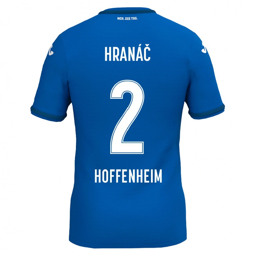 Danxen Kid Robin Hranac #2 Royal Blue Home Jersey 2024/25 T-Shirt