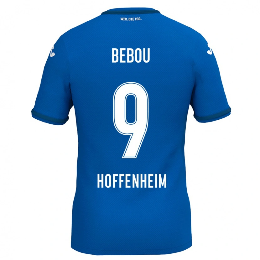 Danxen Kid Ihlas Bebou #9 Royal Blue Home Jersey 2024/25 T-Shirt