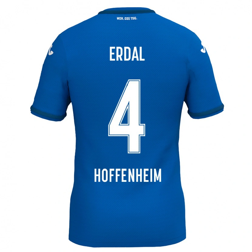 Danxen Kid İzzet Erdal #4 Royal Blue Home Jersey 2024/25 T-Shirt