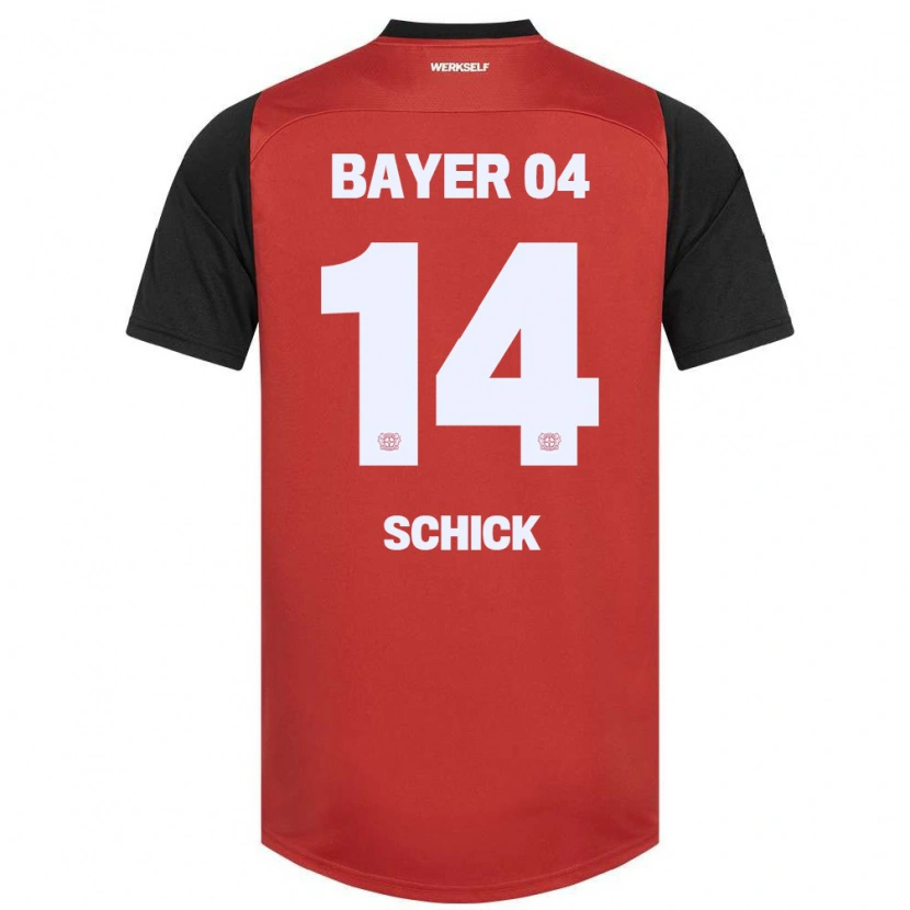 Danxen Kid Patrik Schick #14 Red Black Home Jersey 2024/25 T-Shirt